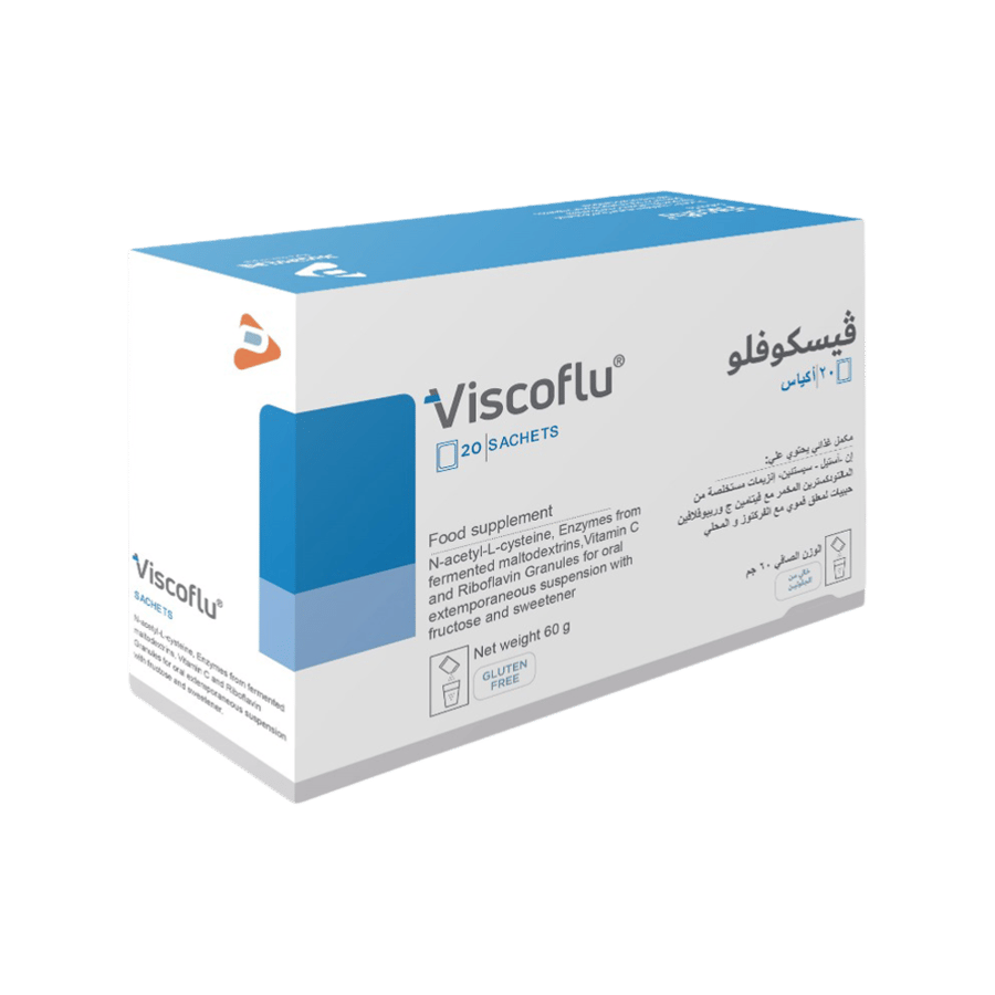 فيسكو فلو 20 كيسًا-VISCOFLU 20 SACHETS