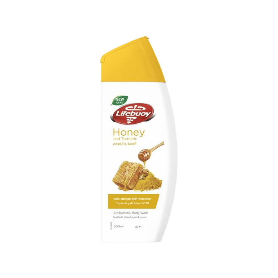 لايفبوي غسول للجسم بالعسل والكركم 300 مللي-LIFEBUOY BODY WASH HONEY / TURMERIC 300ML