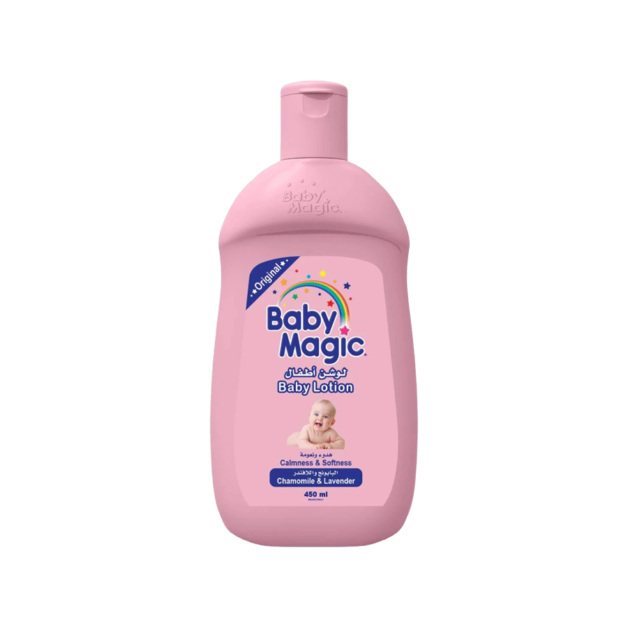 غسول الشعر والجسم بيبي ماجيك 450 مل-BABY MAGIC HAIR & BODY WASH 450 ML