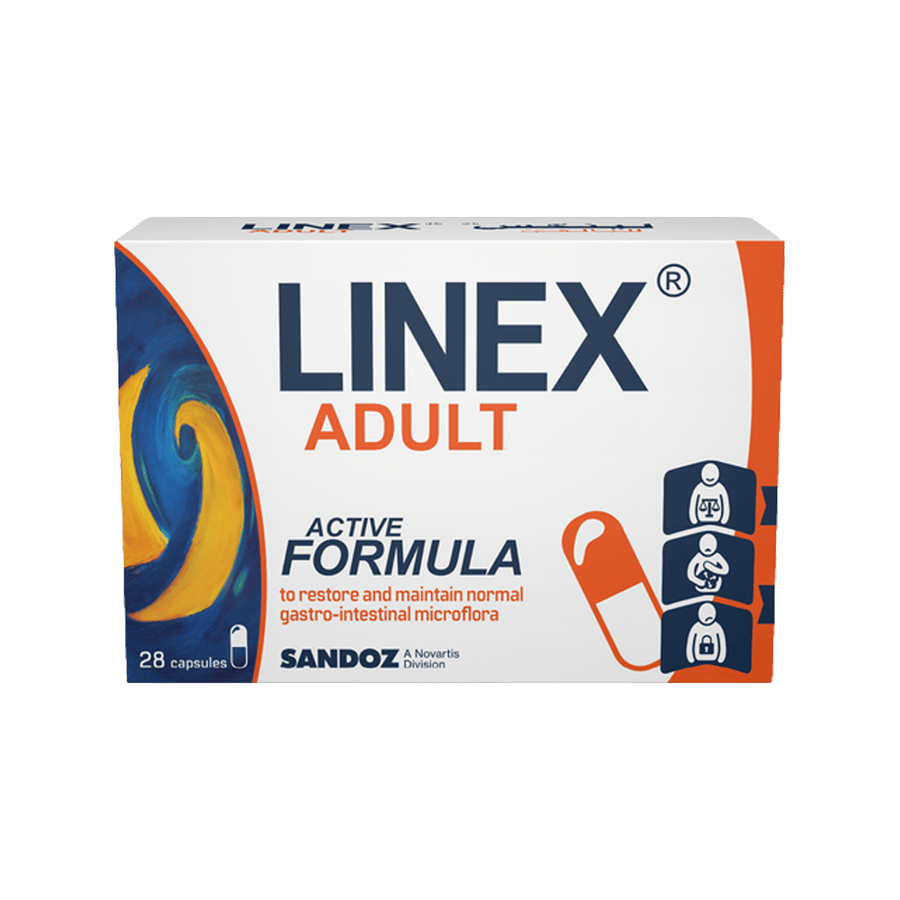 لاينكس للكبار - 28 كبسولة LINEX ADULT 28 CAP