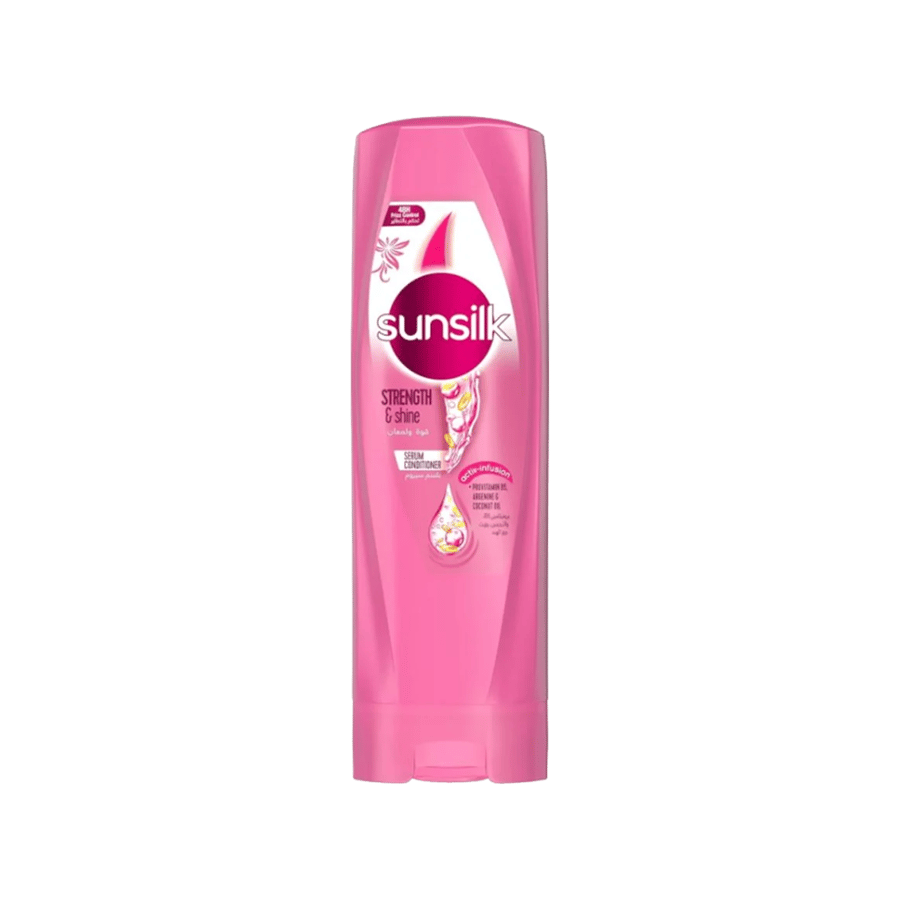 بلسم صانسيلك 340 مل (قوة ولمعان)-SUNSILK CONDITIONER 340 ML (STRENGTH&SHINE)