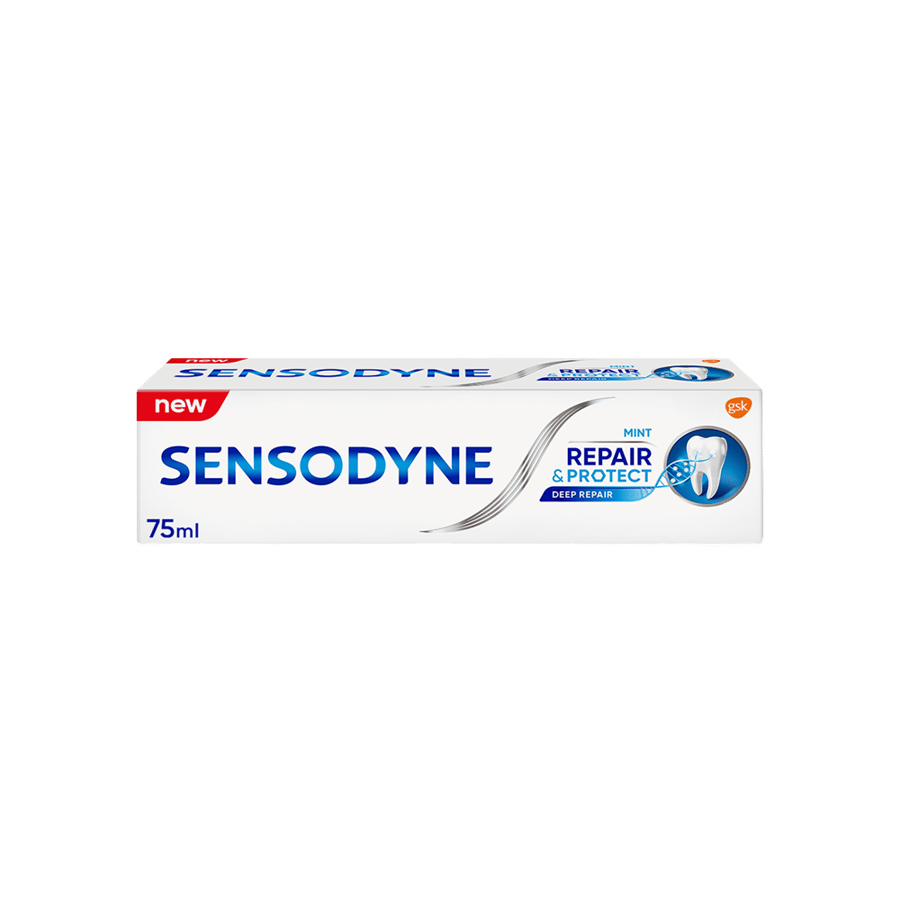 سنسوداين معجون أسنان ريباير اند بروتكيت 75 مللي-SENSODYNE REPAIR&PROTECT 75 ML