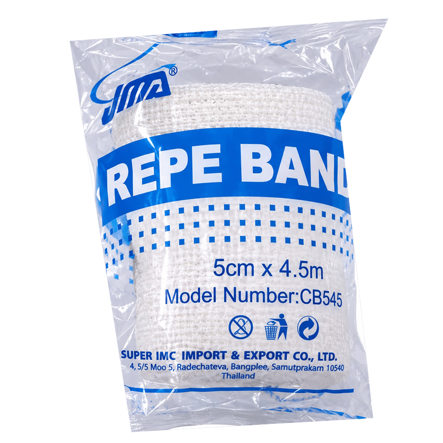 كريب باندادج رباط ضاغط 2 سم-CREPE ELASTIC BANDAGE 5CM X 4.5M