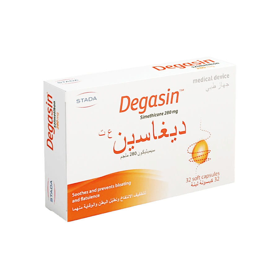 ديجاسين 280 مجم 32 كبسولة-DEGASIN 280MG 32CAP