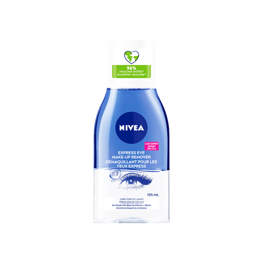 نيفيا -  مزيل لمكياج العين  بتأثير مضاعف 125 مللي-NIVEA DOUBLE EFFECT EYE MAKE-UP REMOVER 125 ML