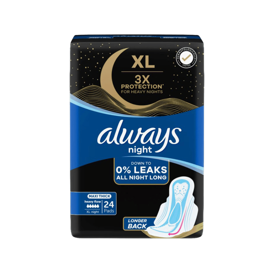 الويز حفاضات نسائية  ليليه 24 حبة-ALWAYS NIGHT 24''S