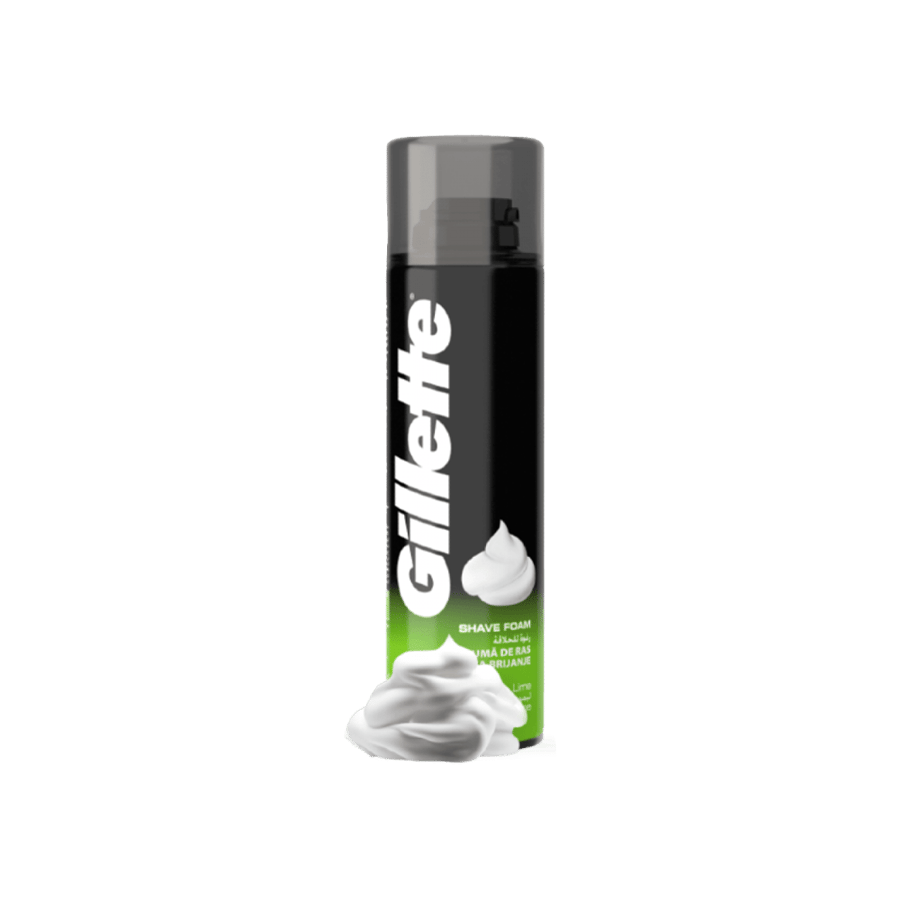 جيليت رغوة حلاقة باليمون 200 مللي-GILLETTE LEMON LIME 200 ML