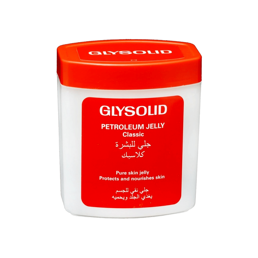 جيليسوليد جلي 250 مل-GLYSOLID PETROLEUM JELLY 250ML