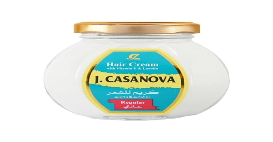 كازنوفا كريم  الشعر العادي 150 جم-J.CASANOVA HAIR CREAM  REGULAR 150 GM