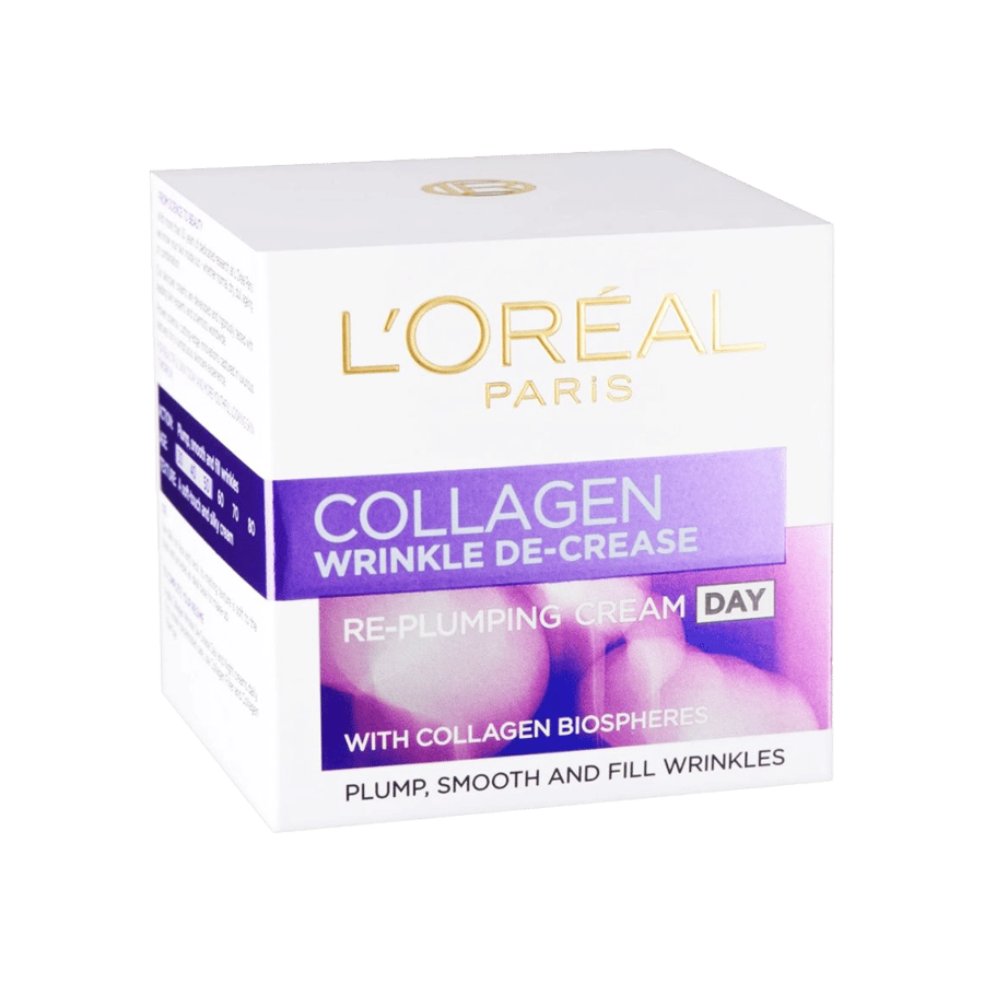 لوريال كريم  التجاعيد النهاري-LOREAL WRINKLE DE-CREASE DAY CREAM