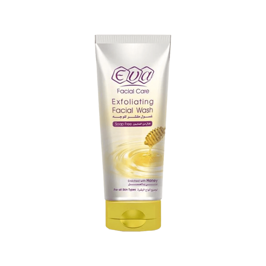 إيفا غسول الوجه المقشر بالعسل 150 مل EVA EXFOLAITING F/WASH 150 ML (HONEY)