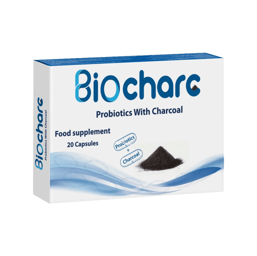 بيوشارك 20 كبسولة-BIOCHARC 20CAP