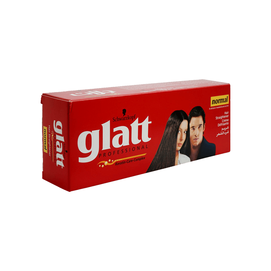 جلات كريم فرد للشعر -عادي - GLATT HAIR STRAIGHTENER CREAM (NORMAL)-GLATT HAIR STRAIGHTENER CREAM (NORMAL)