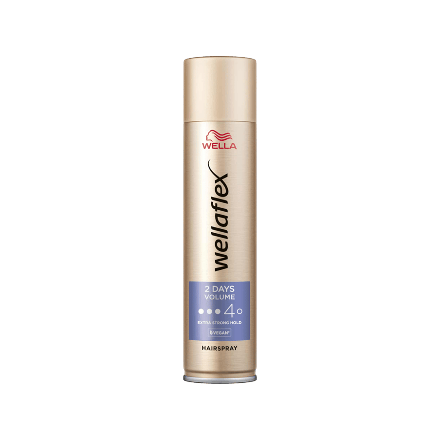 بخاخ شعر ويللفليكس بحجم 250 مل  يدوم يومين-WELLAFLEX  HAIR SPRAY 2 DAYS VOLUME 250ML