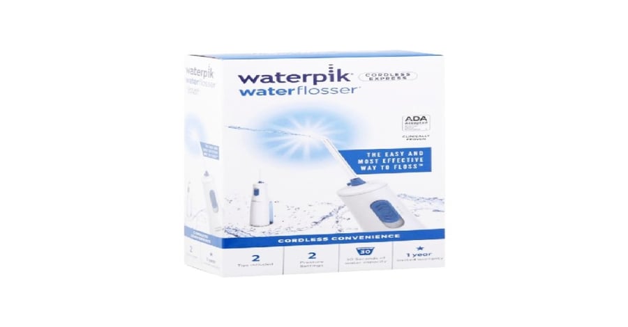 ووتربيك خيط اسنان مائي-WATERPIK WATER FLOSSER CORDLESS EXPRESS