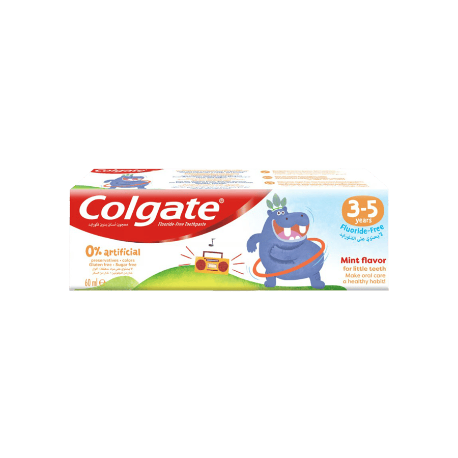 كولجيت معجون أسنان للأطفال بنكهة النعناع من 3- 5 سنة 60 مل-COLGATE T/P 60ML MINT FLAVOR 3-5 YEAR