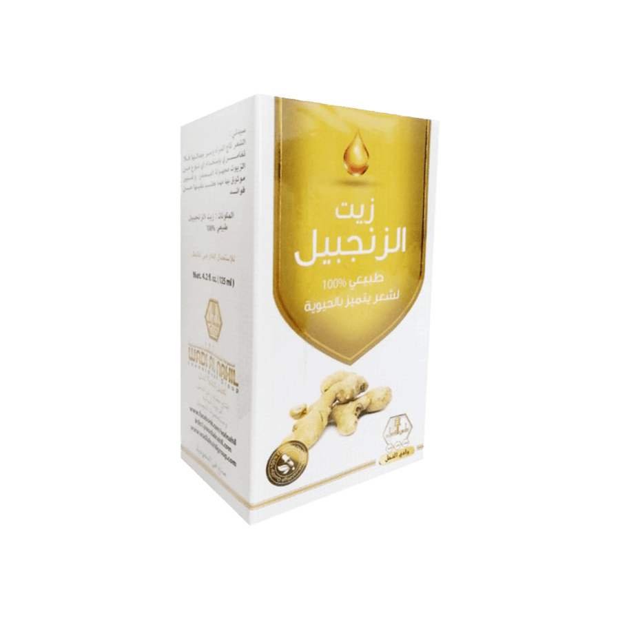 وادي النحل - زيت الزنجبيل (لشعر يتميز بالحيوية)  125 مللي-OIL GINGER (HAIR CARE & BODY) 125 ML