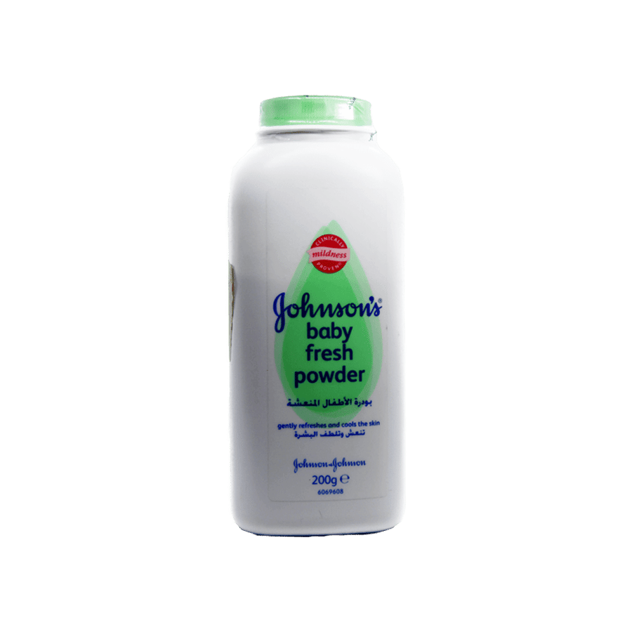 چونسون بيبي فريش باودر 200 جرام-JOHNSON''S BABY FRESH POWDER 200ML