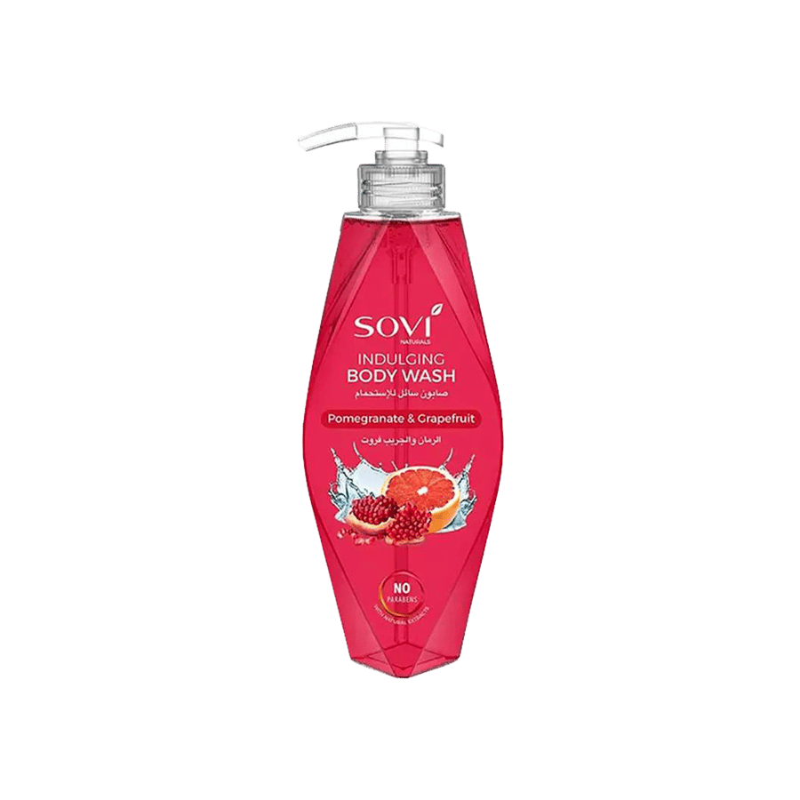 سوفي غسول للجسم 250 مل بالجريب فروت والرمان-SOVI BODY WASH 250 ML (POMEGRANTE&GRAPFRUITS)