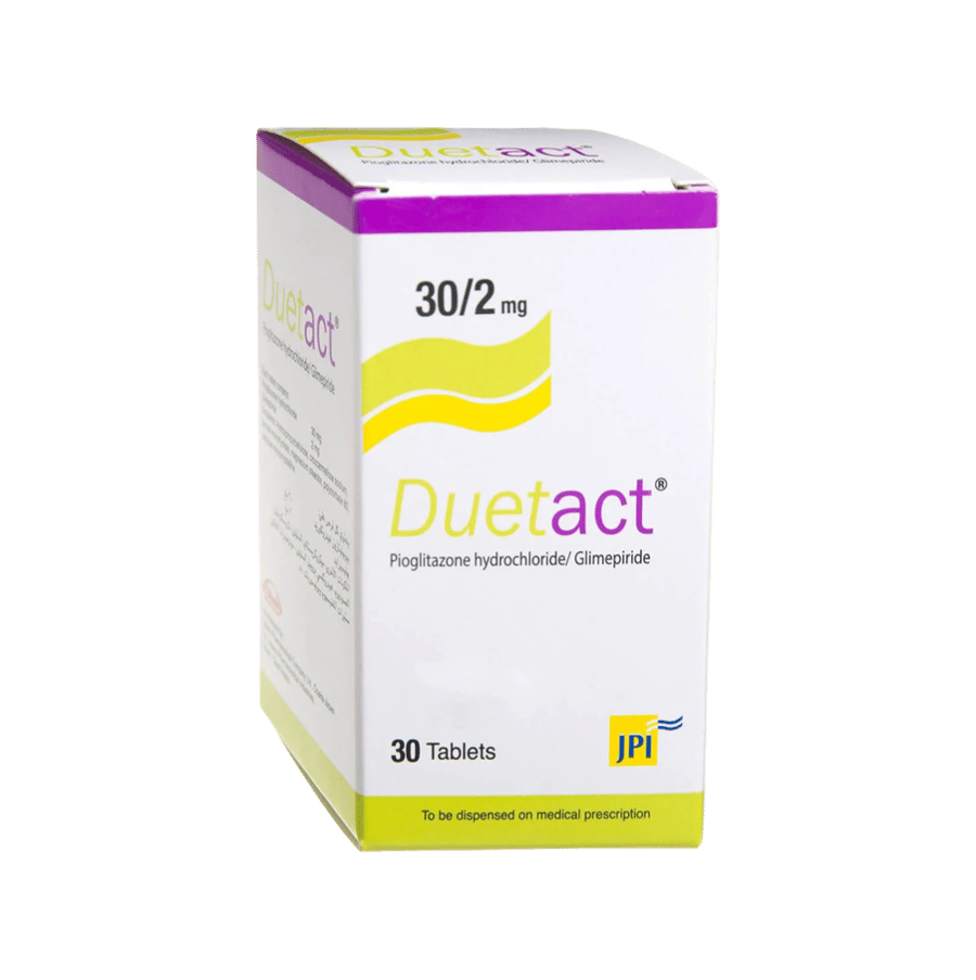 دويتاكت 30/2 ملغ 30 قرصًا-DUETACT 30/2MG 30TAB