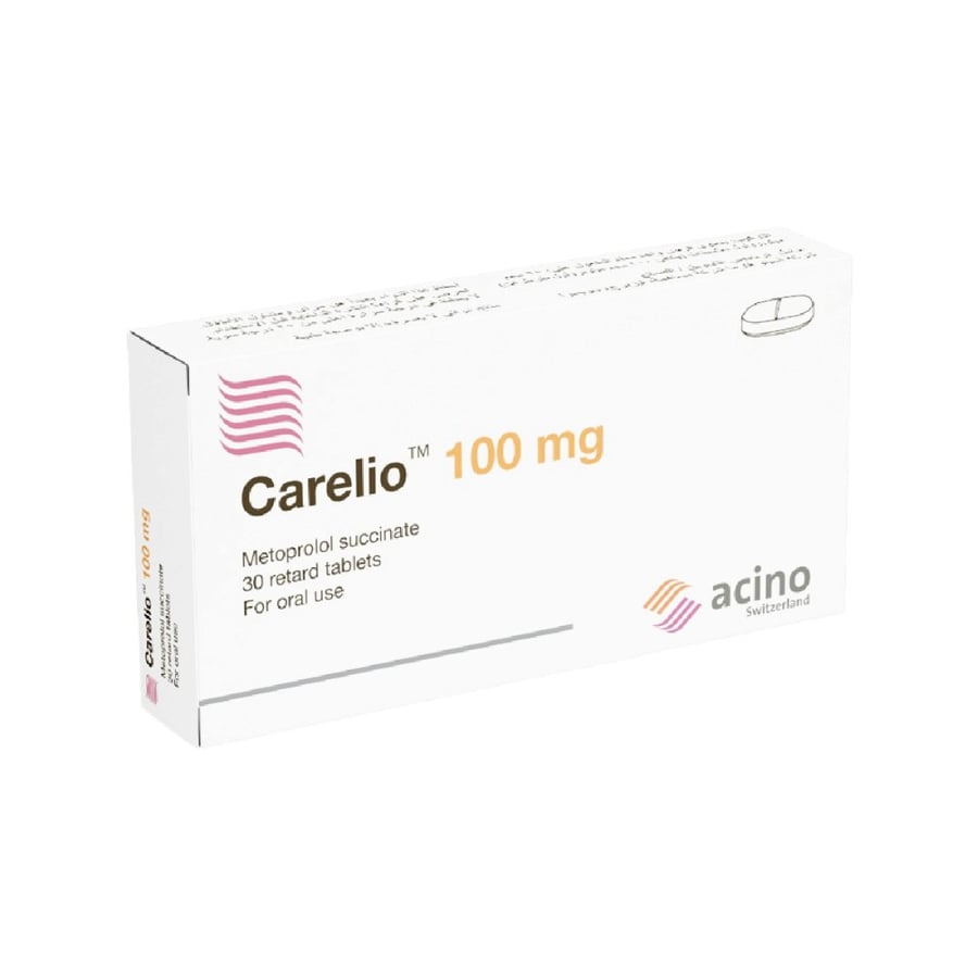 Carelio 100mg 30 tablets