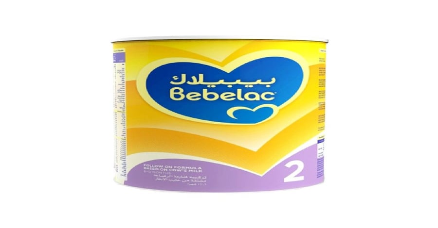 بيبيلاك حليب بودرة للأطفال رقم2 900 غرام-BEBELAC MILK NO 2   900G