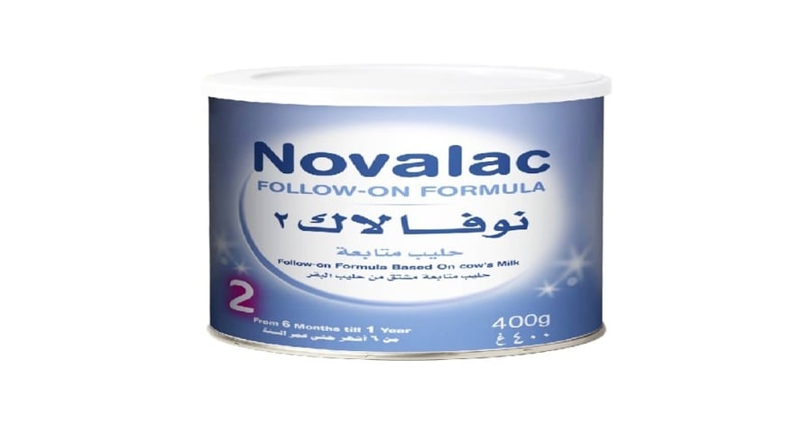 نوفولاك 2  حليب للأطفال 400 جرام-NOVALAC NO.2 MILK 400 G