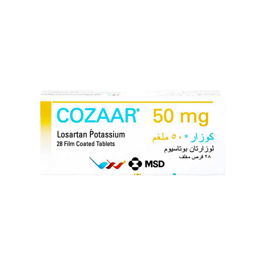 كوزار 50 مجم اقراص-COZAAR 50 MG TAB