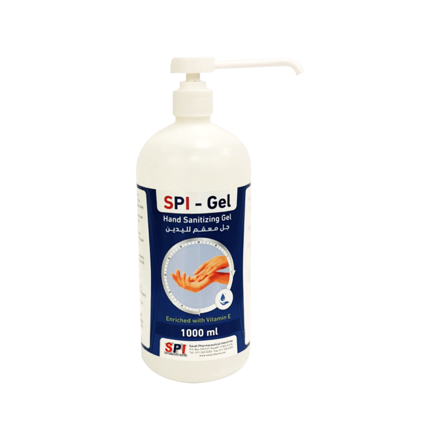 اس بي أي جل معقم 1 لتر-SPI HAND SANITIZING GEL I LTR