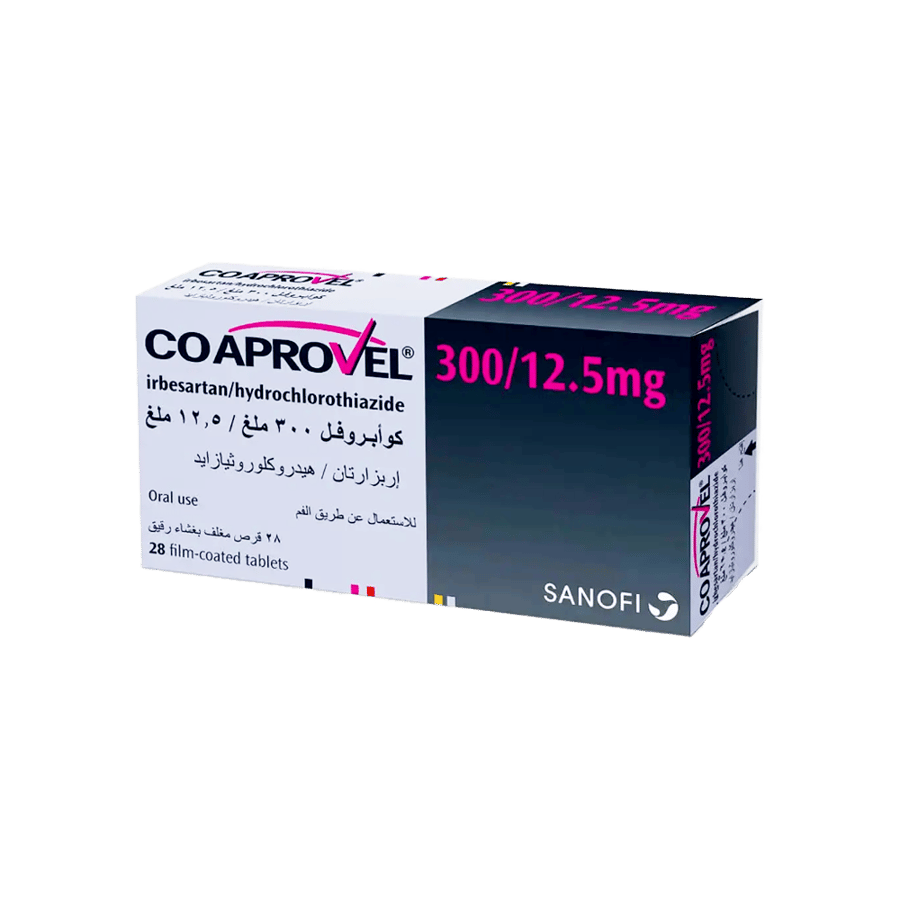 كوابروفيل 300 /12.5 مجم اقراص-COAPROVEL 300/12.5 MG