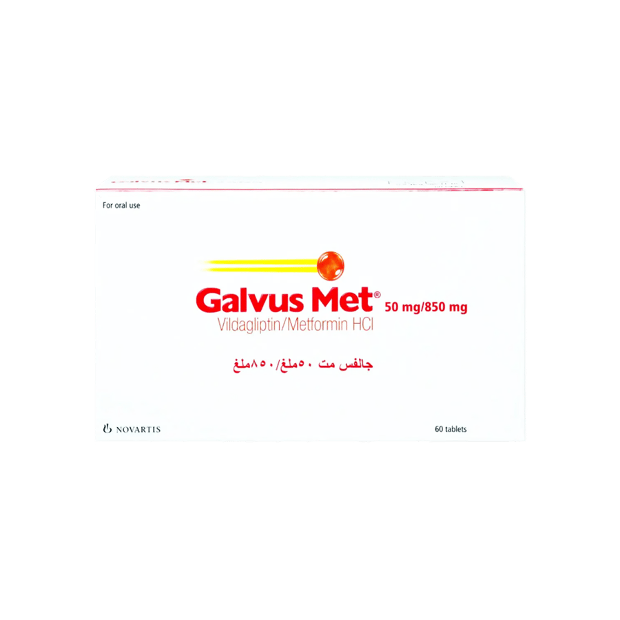 جالفس ميت 50/850 مجم اقراص-GALVUS MET 50/850 MG TAB