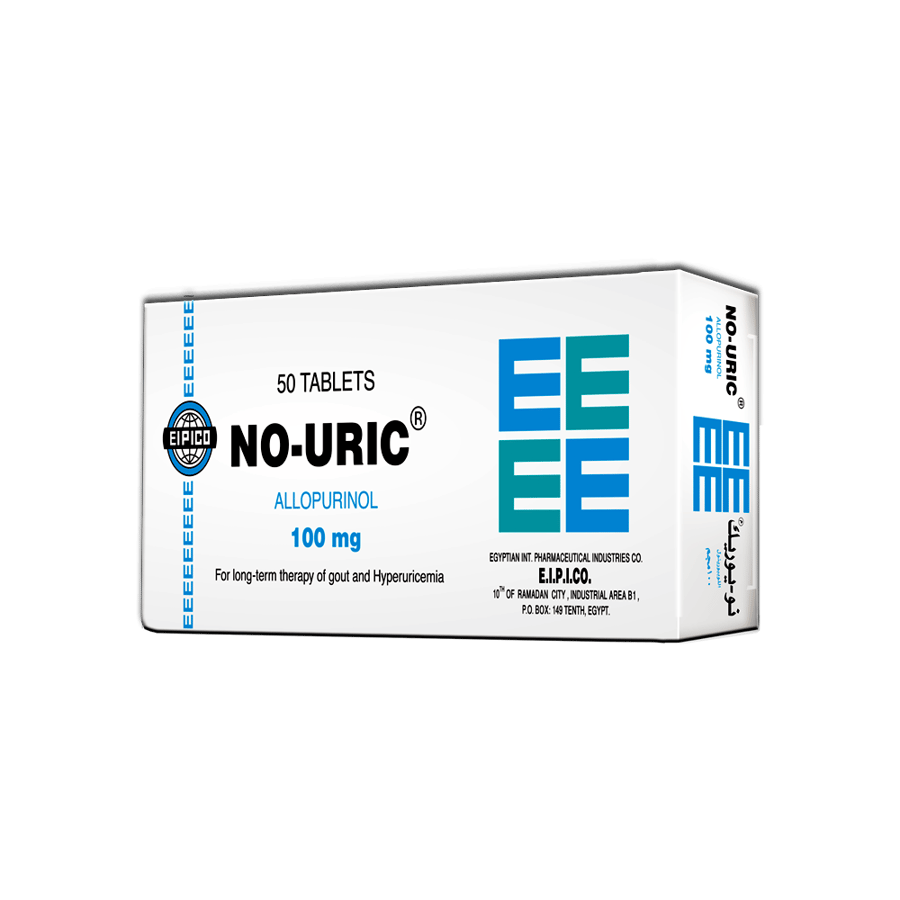 نو-يوريك 100 مجم  اقراص-NO-URIC 100 MG TABLET