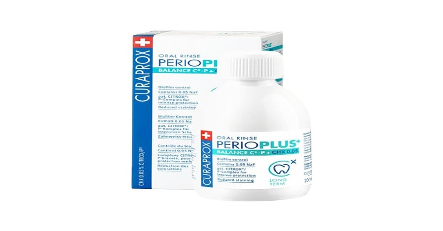 كيورابروكس بالانس غسول للفم 0.12  كلوروهيكسيدين-CURAPROX M/WASH BALANCE 200 ML