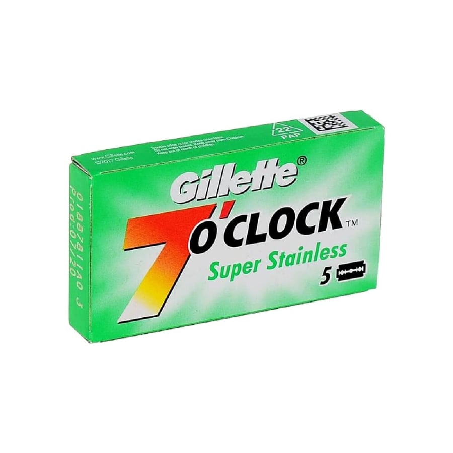 جيليت 7 كلوك 5 أمواس صغيرة-GILLETTE 7 O CLOCK 5 BLADS