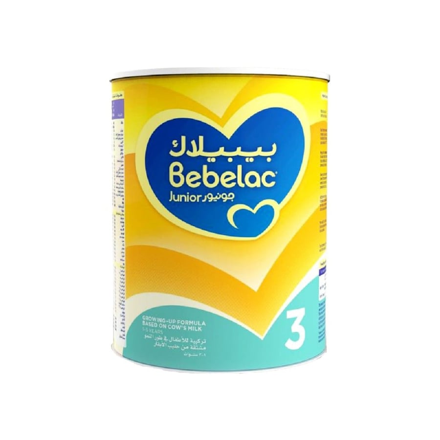 بيبيلاك جونيور رقم3 حليب أطفال900 غرام-BEBELAC JUNIOR MILK NO-3 900G
