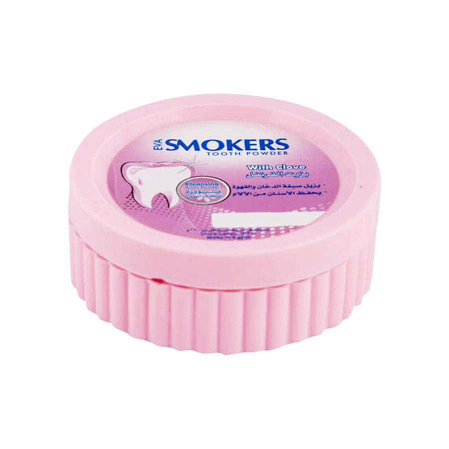 ايفا بودرة أسنان للمدخنيين بالقرنفل-EVA SMOKERS T/POWDER CLOVE OIL