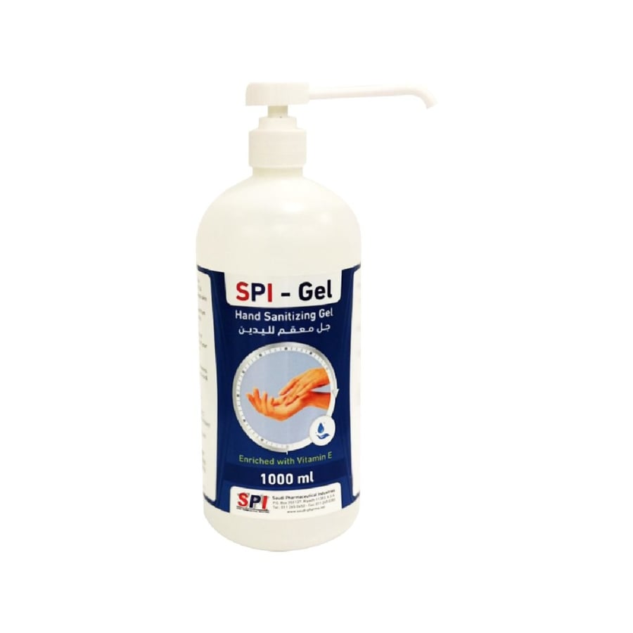 اس بي أي جل معقم 1 لتر-SPI HAND SANITIZING GEL I LTR