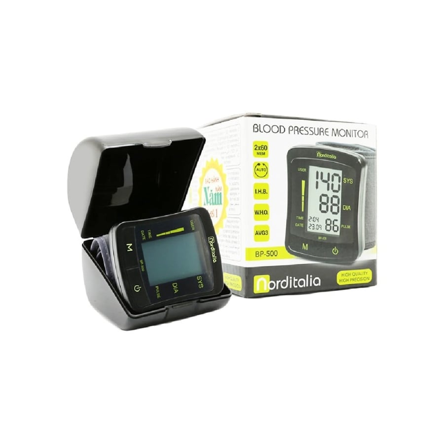 نورديتاليا جهاز قياس الضغط عن طريق الرسغ-NORDITALIA BLOOD PRESSURE MONITOR