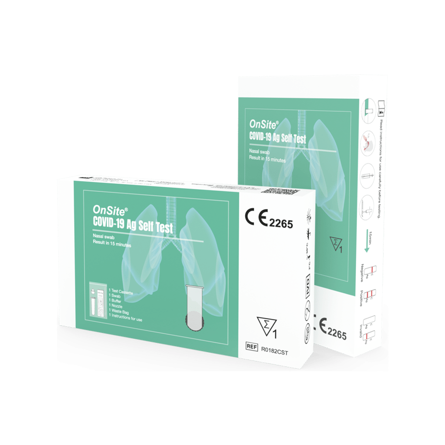 اونست اختبار كوفيد-19 المنزلي 1 حبة-ONSITE COVID-19 AG SELF TEST 1 PCS