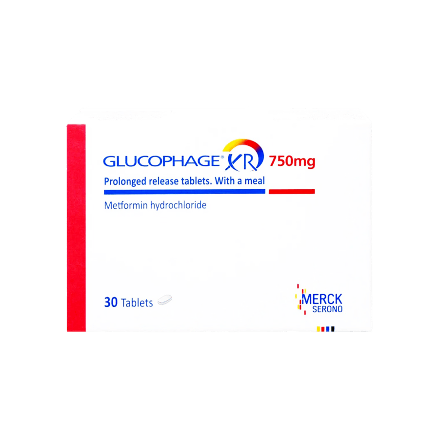 جلوكوفاج 1000 مج اكس ار 30 قرص-GLUCOPHAGE XR 1000MG 30TAB