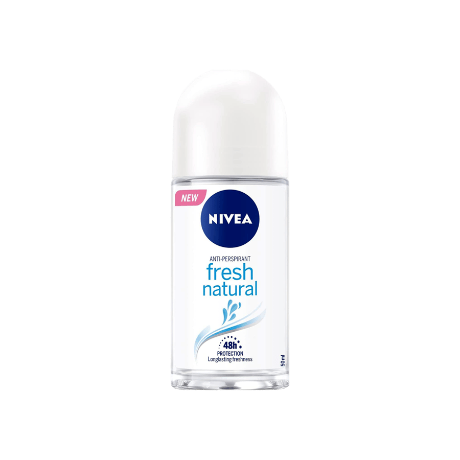 نيفيا رول اون مزيل لرائحة التعرق 50 مللي انتعاش الطبيعة-NIVEA ROLL-ON (FRESH NATURAL) 50 ML