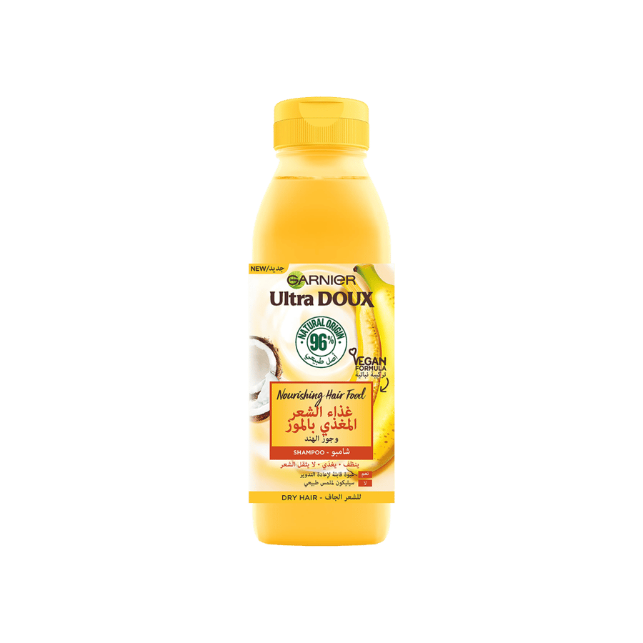 غارنييه اللترا دوكس شامبو الشعر الجاف 350 مل-GARNIER U/D SHAMPOO 350 ML (DRY HAIR)