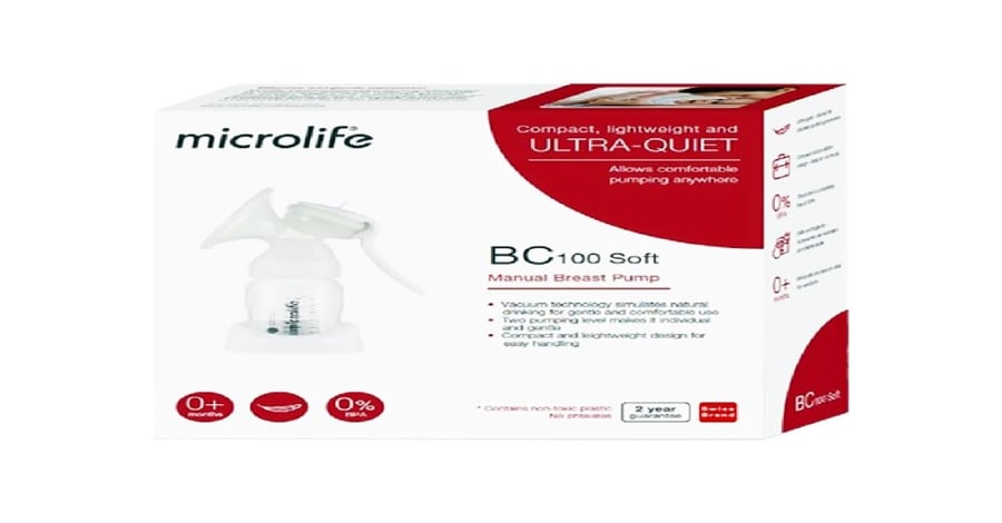 ميكرولايف شافطة حليب الأم يدوي BC-100