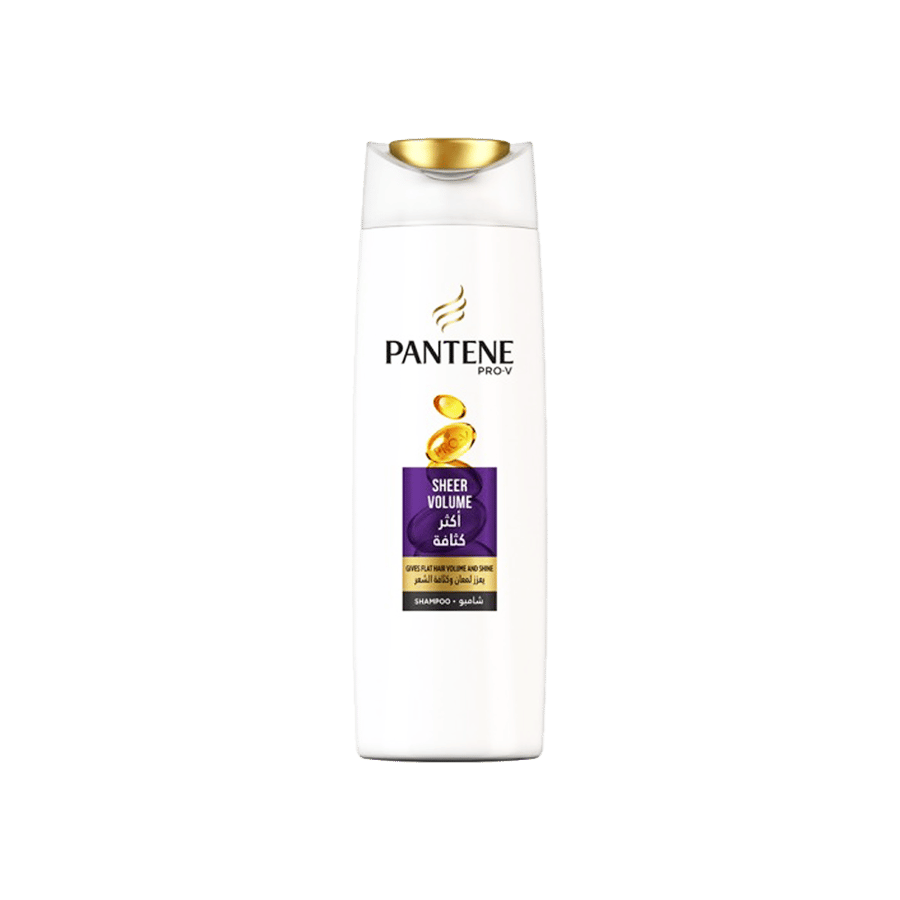 بانتين شامبو 400 مل  شير فوليم-PANTENE SHAMPOO SHEER VOLUME 400ML