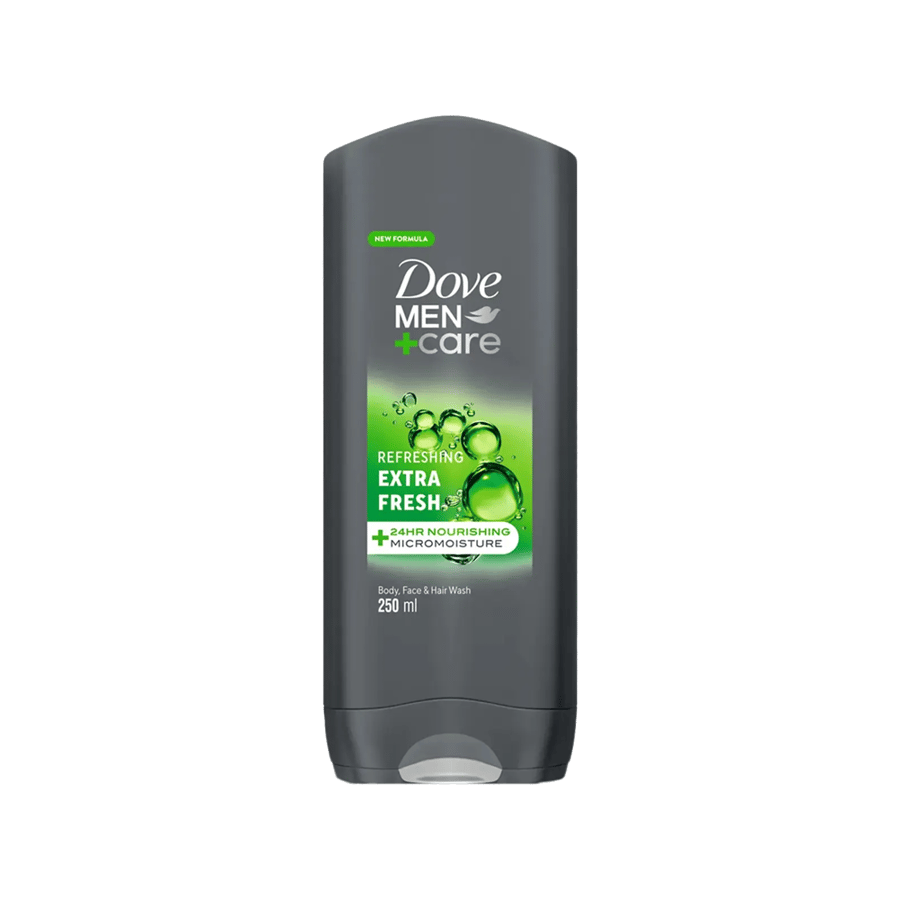 غسول دوف للرجال للعناية بالجسم والبشرة منعش للغاية 250 مل-DOVE MEN CARE B/F WASH EXTRA FRESH 250ML