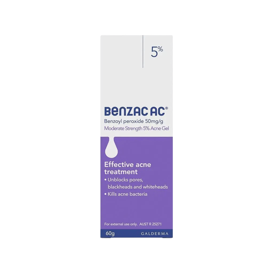 بينزاك -اي-سي-5% جل-BENZAC-AC 5% GEL