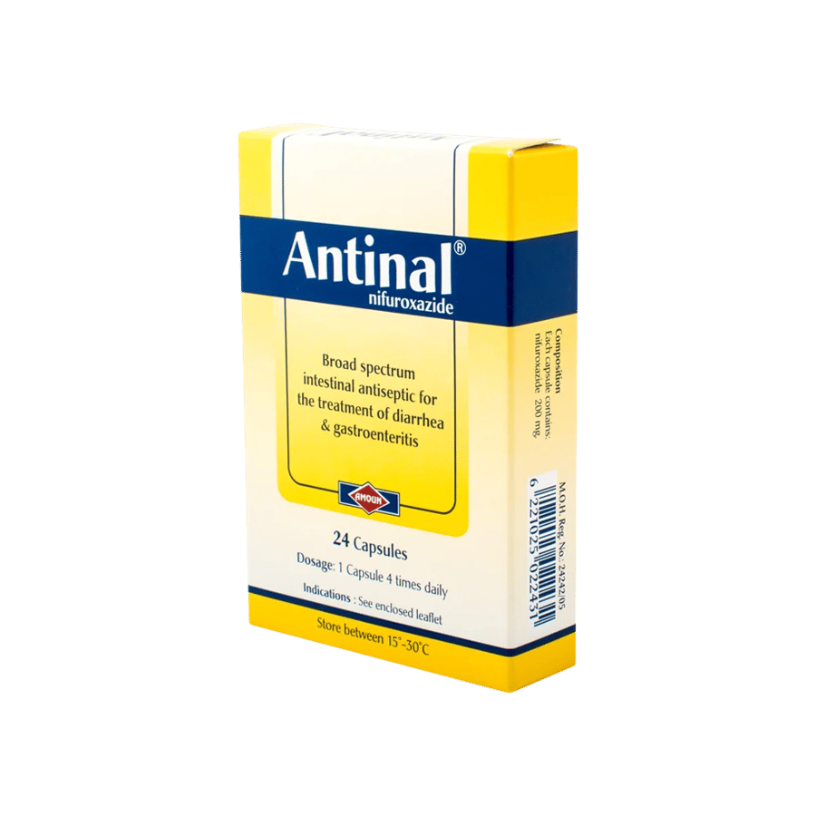 انتينال 200 مجم 24 كبسولة - ANTINAL 200MG 24 CAP