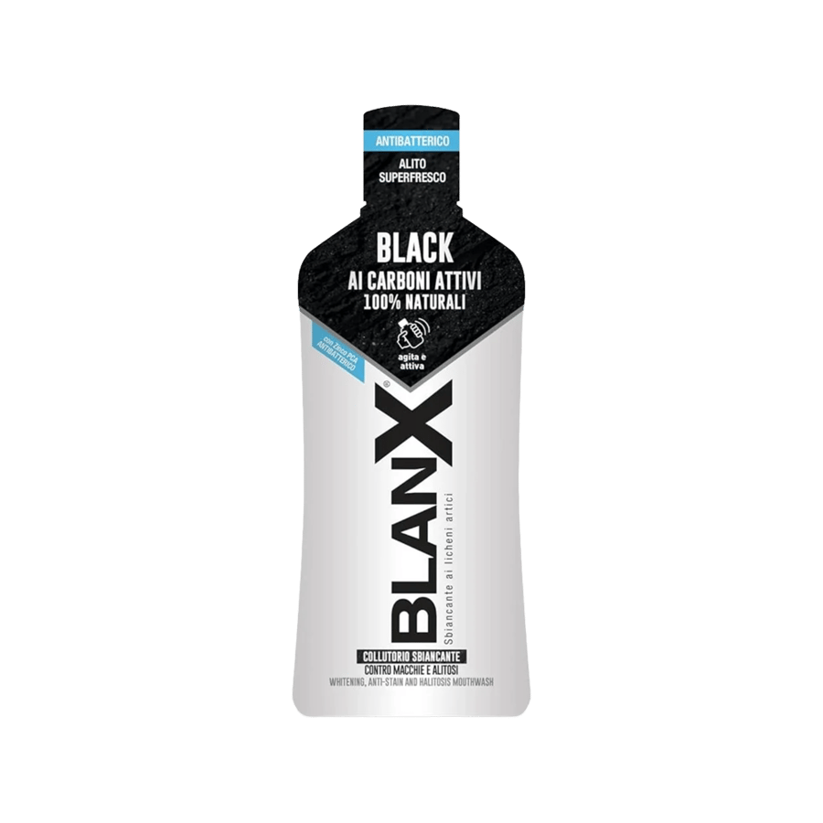 نيو جل + UV 15 جرام (جل تثبيت كانيولا) BLANX WHITENING MOUTHWASH 500 ML BLACK CHARCOAL