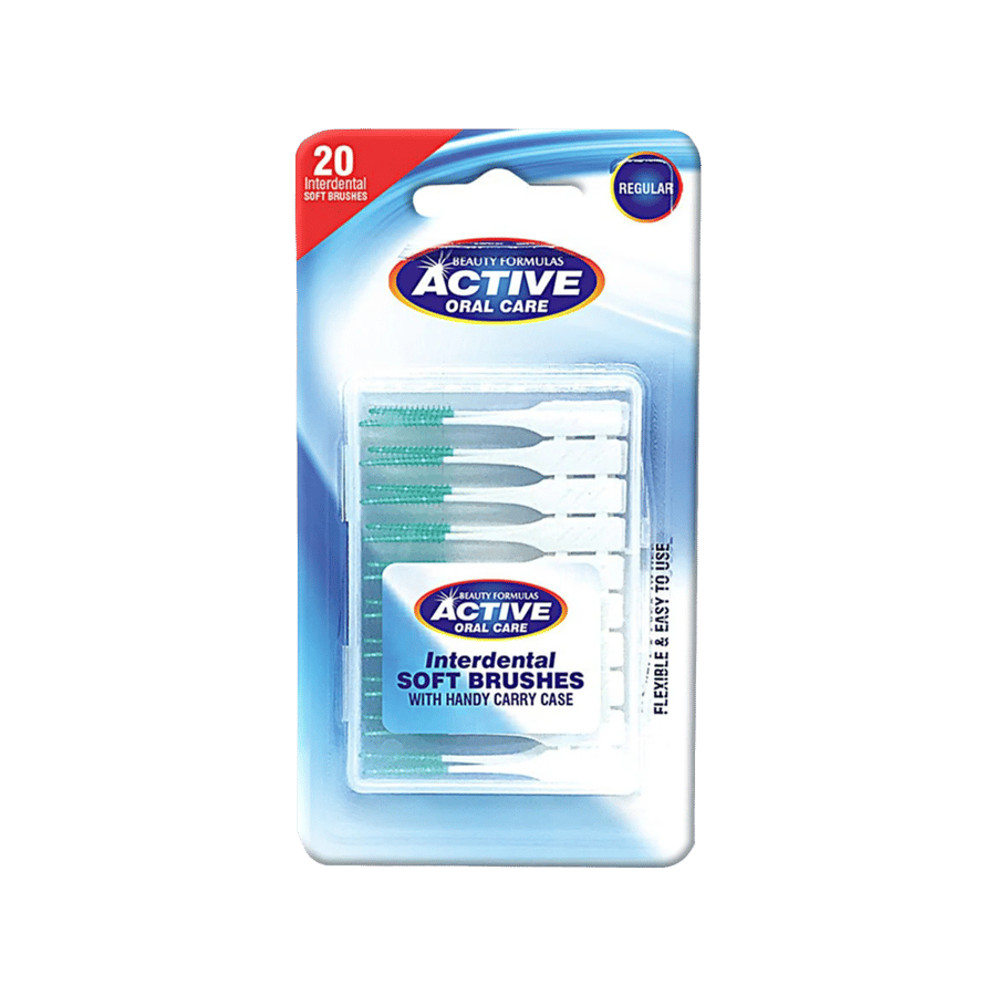 فرشاة بين الأسنان ناعمة من بي آند إف، 20 فرشاة-B & F INTERDENTAL SOFT BRUSHES 20S