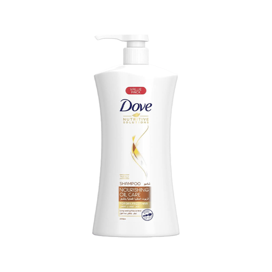 شامبو دوف 1000 مل للعناية بالزيت المغذي-DOVE SHAMPOO 1000 ML NOURISHING OIL CARE